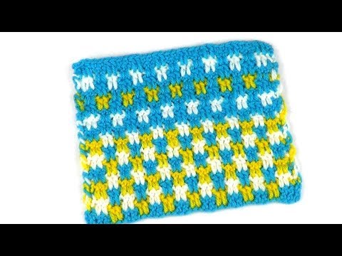 Видео: Разноцветный узор с вариантами