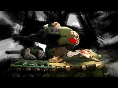 Видео: Сборник - смк в плену + бонусная концовка - мультики про танки из пластилина