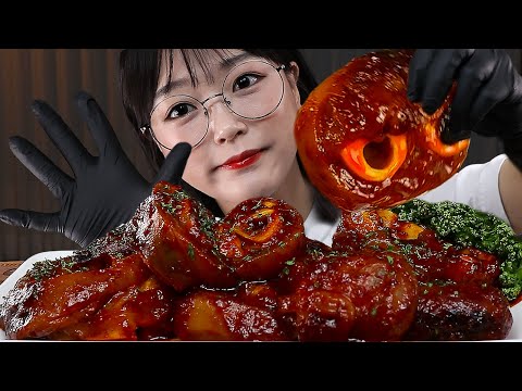 Видео: АСМР ЕДА Пряные тушеные коровьи ноги🔥 | MUKBANG | EATING SHOW