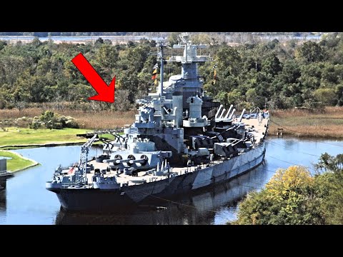 Видео: Гигантский корабль, который не смогли потопить ни одним оружием!