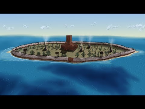 Видео: Мой собственный остров. Оборона от рейдеров в Раст/Rust