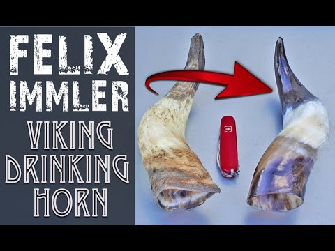 Видео: Как сделать рожок викингов из швейцарского армейского ножа на природе. Электроинструменты не нужны!