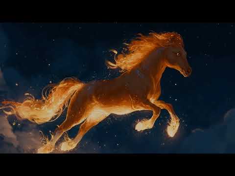 Видео: Новогодняя лошадь