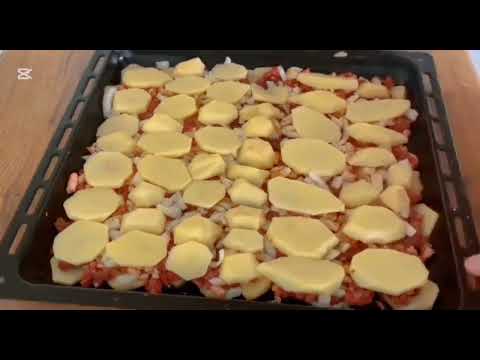 Видео: Просто Полейте Картофель с Фаршем! Простой и Быстрый Рецепт Понравится Всей Семье Мукбанг