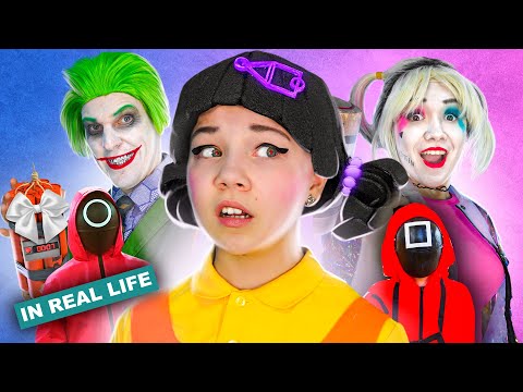 Видео: Я стала КУКЛОЙ из ИГРЫ В КАЛЬМАРА! Меня удочерили супергерои! ИГРА В КАЛЬМАРА В РЕАЛЬНОЙ ЖИЗНИ!