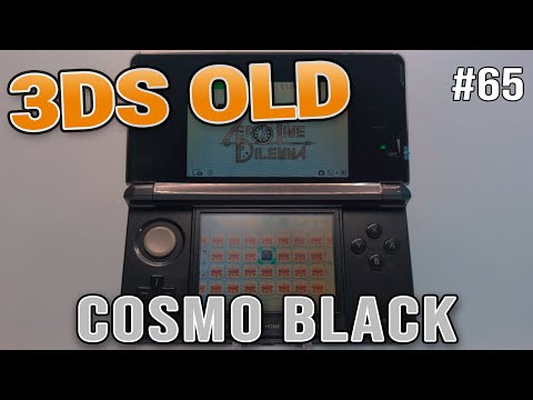 Видео: Nintendo 3DS Old (Cosmo Black) №65. Обзор лота (демонстрация работы)