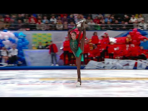 Видео: Софья Акатьева. Произвольная программа. Женщины. Тинькофф Кубок Первого канала 2023