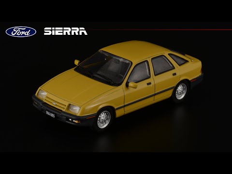 Видео: Иномарка: Ford Sierra 1.6L 1983 • Форд против Пассата и Асконы • Масштабная модель автомобиля 1:43