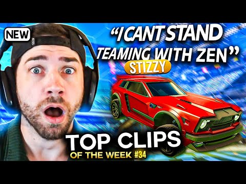 Видео: Реакция на самые просматриваемые клипы недели на Twitch по Rocket Leagues! #34