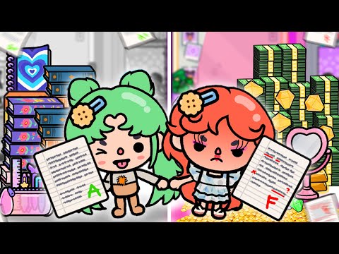 Видео: Богатая девушка против бедной! Кто умнее? | Toca Life Story | Toca Boca