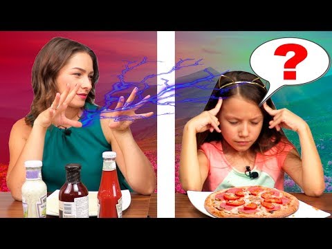 Видео: ТЕЛЕПАТИЯ Пицца Челлендж УГАДАЙ Если Сможешь Twin Telepathy Pizza Challenge / Вики Шоу