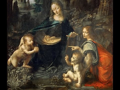 Видео: "Слово в образе" - Леонардо да Винчи картины "Мадонна в скалах" и "Мадонна Литта"