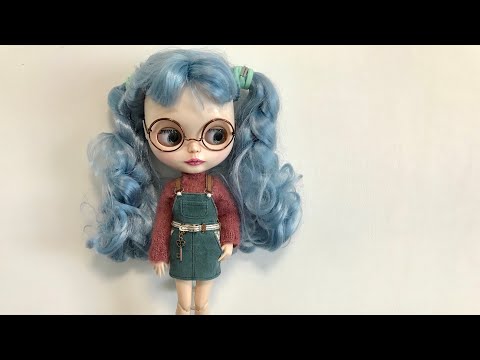 Видео: Сарафан для куклы МК | одежда для Блайз | sundress for blythe