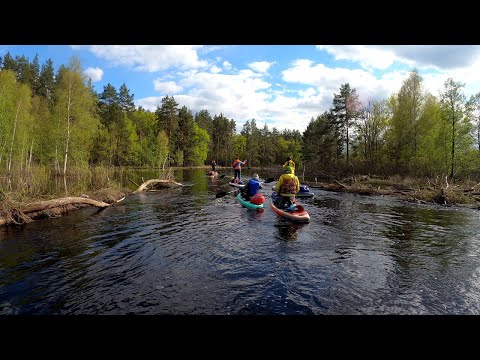 Видео: Поход на SUP по Пре 7-8.05.2023