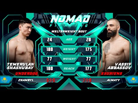 Видео: Темерулан Шашубай vs. Васиф Аббасов: Полный бой