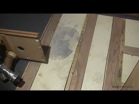 Видео: Ремонт пола прицепа-каравана