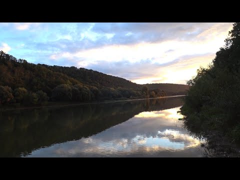 Видео: Знайшов точку, де стоїть риба. На Дністрі.