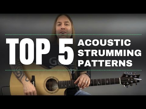 Видео: Пять лучших схем акустической игры боем от Стива Стайна | GuitarZoom.com