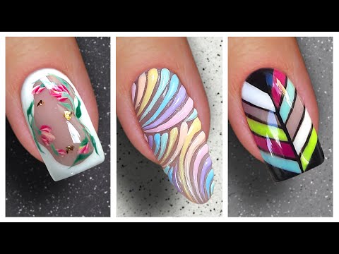 Видео: Дизайн ногтей 2023 💅🏻 Простой нейл-арт #20nails