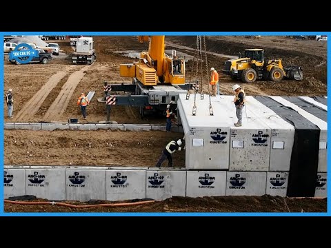 Видео: КРУПНОГАБАРИТНЫЕ СБОРНЫЕ ЖЕЛЕЗОБЕТОННЫЕ ПАНЕЛИ: Производственное оборудование и процесс монтажа. ...