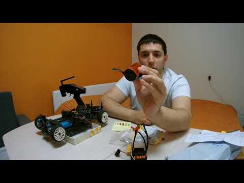 Видео: Установка бесколлекторной системы на wltoys A959B от GOOLRC 45А на 4370кв