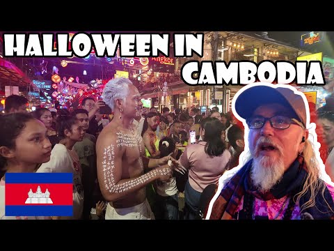 Видео: Видеоблог — E562 — «Здесь точно празднуют Хэллоуин!» 🇰🇭 Сиемреап