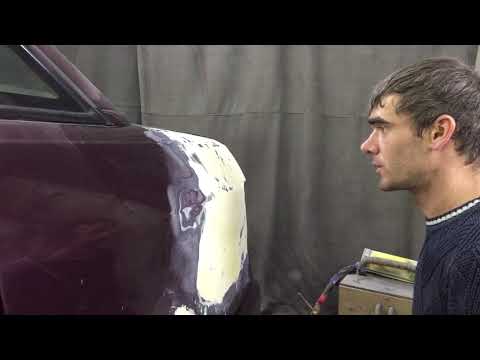 Видео: Нанесение шпаклевки