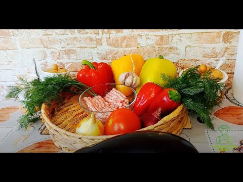 Видео: Фаршированные баклажаны приготовленные в духовке.