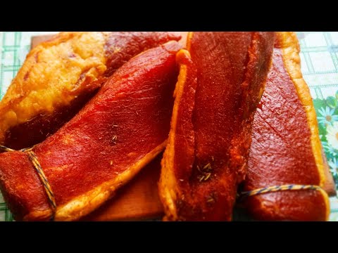 Видео: Холодное копчение мяса в домашних условиях. Как приготовить мясо холодного копчения.