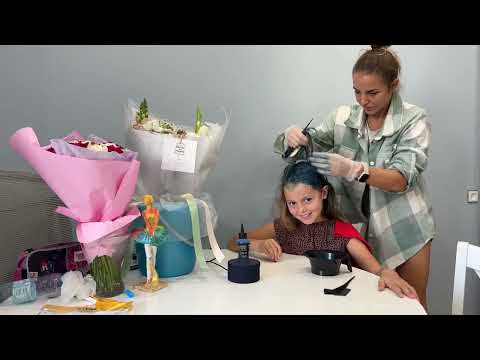 Видео: Тася красит волосы. Пигмент прямого действия