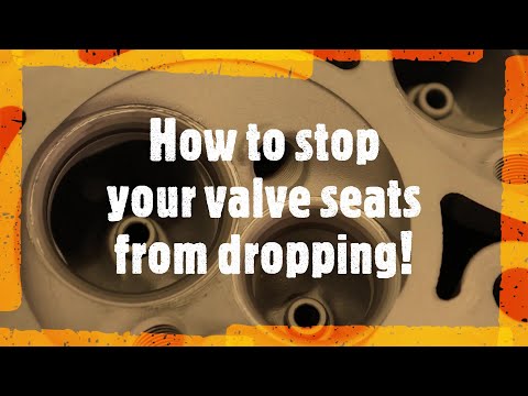 Видео: Как предотвратить падение седел клапанов.
