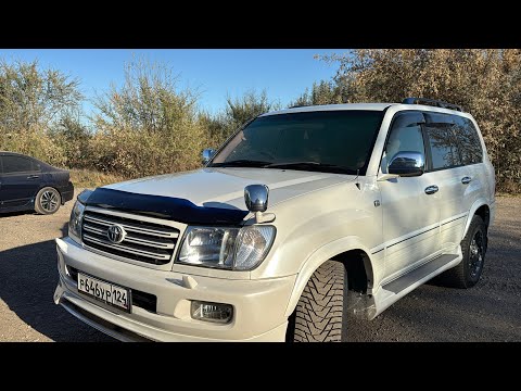 Видео: Новый Land Cruiser 100 2002 года 2UZ правый руль))