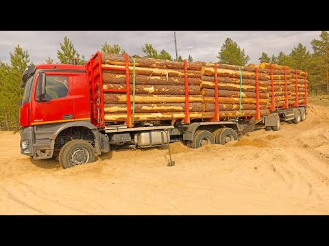 Видео: Открытие летнего сезона. Боевой выезд и сразу беда. #маз #лесовоз