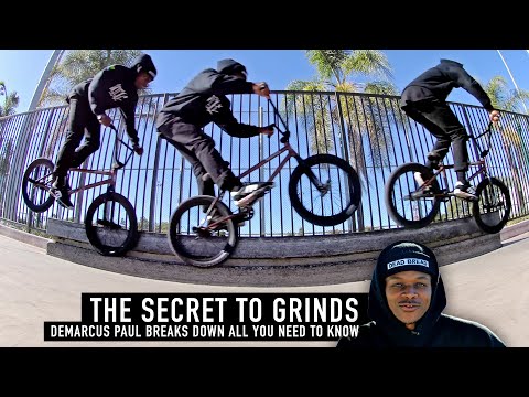 Видео: СЕКРЕТ ГРАИНДА — ОСНОВЫ BMX — ДЕМАРКУС ПОЛ