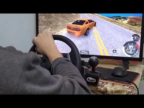 Видео: Дрифт на руле Logitech driving force gt