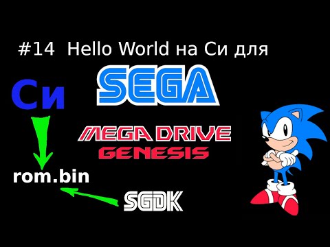Видео: Создание игры для SEGA Mega Drive / Genesis - Hello World на языке Си и все про плоскости графики