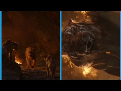 Видео: Смерть Шрама/Смерть Шерхана.Сравнение