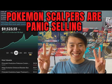 Видео: Спекулянты картами Pokemon в панике распродают КРУПНЫЕ запечатанные «инвестиции в Pokemon»