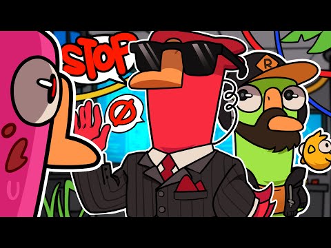 Видео: *НОВАЯ* РОЛЬ ТЕЛОХРАНИТЕЛЯ! | Гусь Гусь Утка