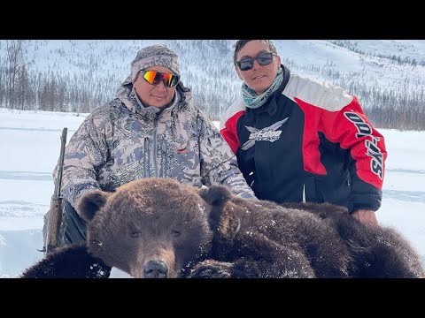 Видео: Эдьигээн. Дальная база. 5 часть. Добыли старого медведя.