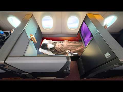 Видео: 13 часов на новейшем рейсе бизнес-класса Japan Airlines | Токио🇯🇵 - Лондон🇬🇧
