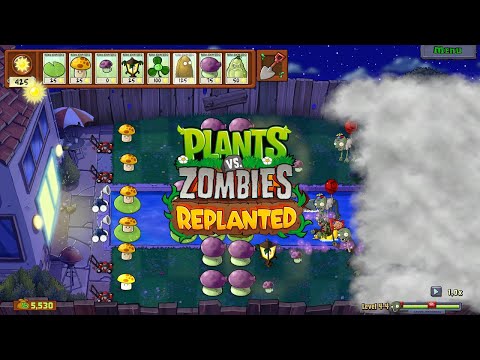 Видео: Туман в ночи - Plants vs. Zombies Replanted #4