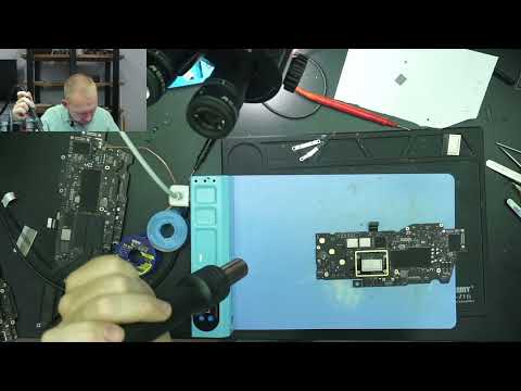 Видео: Экспресс замена квартета M1 (cpu+wifi+socrom+seeprom)