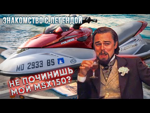 Видео: Обзор Гидроцикла Polaris MSX150 /MSX110. Великий и ужасный Аквабайк Полярис  MSX 150