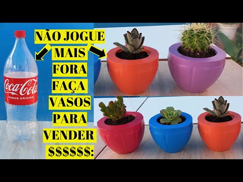 Видео: ЦЕМЕНТНАЯ ВАЗА, ИЗГОТОВЛЕННАЯ ИЗ ПЭТ-БУТЫЛОК, ПЕРЕРАБАТЫВАЕМЫХ МАТЕРИАЛОВ