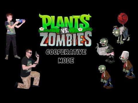 Видео: Plants vs Zombies Coop Mode  - Растения против зомби кооп вдвоем (кооператив) [Playstation 3]
