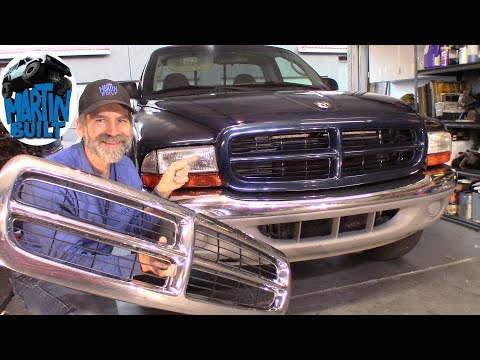 Видео: Как отремонтировать и заменить решетку радиатора Dodge Dakota/Durango