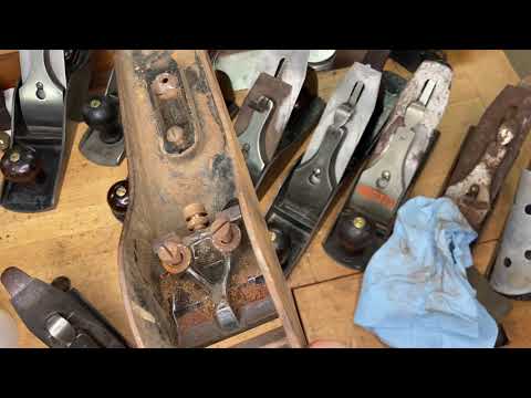 Видео: Очистка ручных рубанков — Видео 1. Очистка корпуса (подошвы) ручных рубанков Stanley