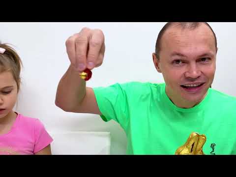 Видео: Большое Среднее Маленькое Челлендж от Макс и Кати