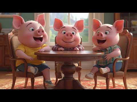 Видео: Приказки за деца за лека нощ - Трите прасенца